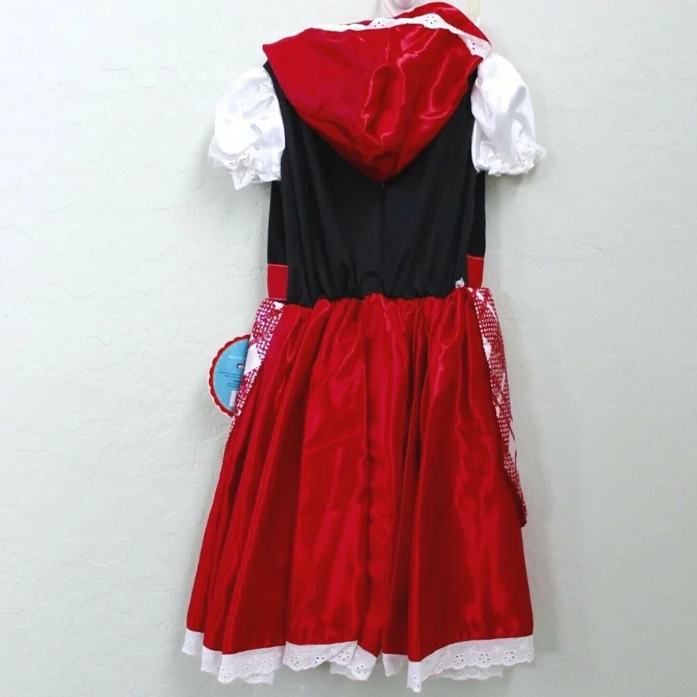 Lalaloopsy Scarlet Riding Hood Red Dress Costume